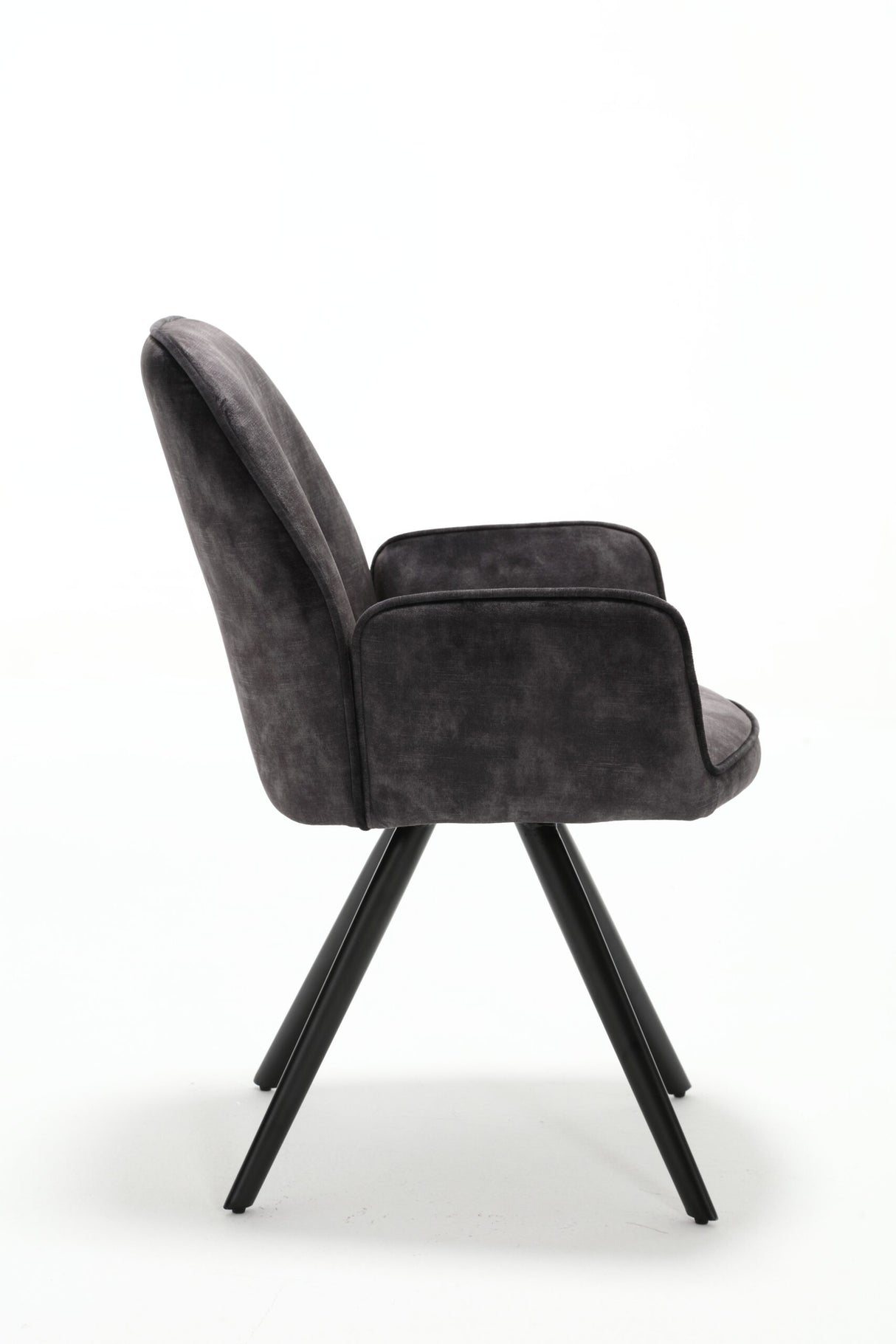 Eetkamerstoel Nova | Antraciet (set of 2) van PureWonen – Luxe comfort op maat van PureWonen. Vraag naar de beste prijs.