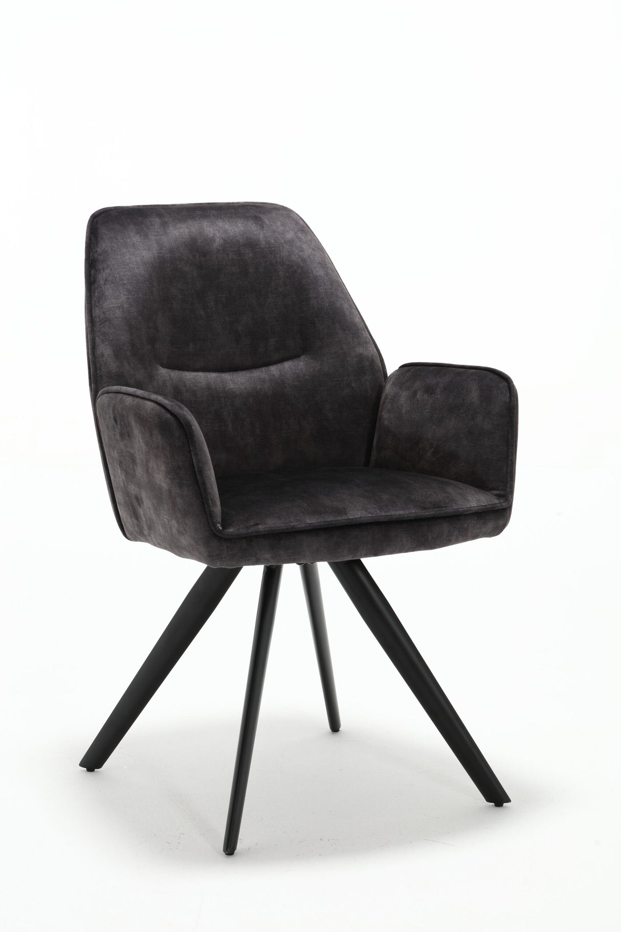 Eetkamerstoel Nova | Antraciet (set of 2) van PureWonen – Luxe comfort op maat van PureWonen. Vraag naar de beste prijs.