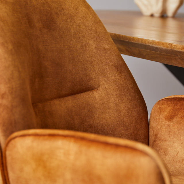 Eetkamerstoel Nova | Gold (set of 2)