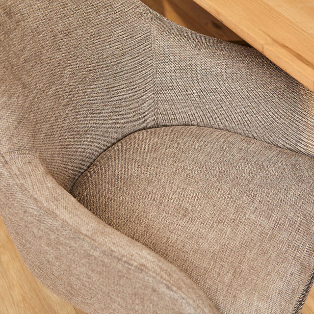 Eetkamerstoel Jens | Brown (set of 2)