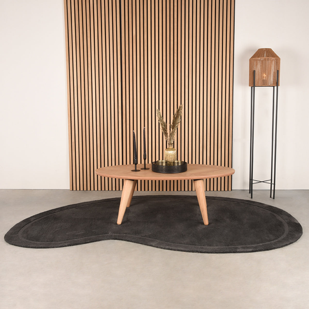 LABEL51 Salontafel Ines - Naturel - Eiken - 120 cm van LABEL51 – Luxe comfort op maat van PureWonen. Vraag naar de beste prijs.