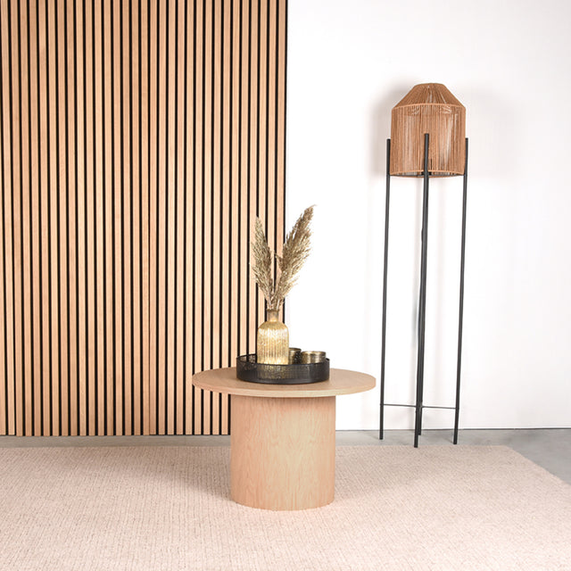 LABEL51 Salontafel Oliva - Naturel - Eiken - 60 cm van LABEL51 – Luxe comfort op maat van PureWonen. Vraag naar de beste prijs.