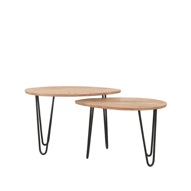 LABEL51 Salontafel Frisk - Rough - Mangohout - 68 cm van LABEL51 – Luxe comfort op maat van PureWonen. Vraag naar de beste prijs.