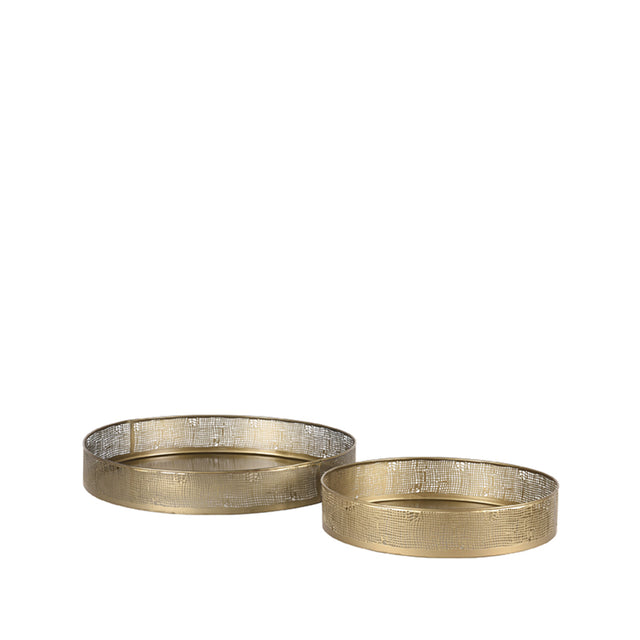 LABEL51 Dienbladen - Antiek goud - Metaal van LABEL51 – Luxe comfort op maat van PureWonen. Vraag naar de beste prijs.