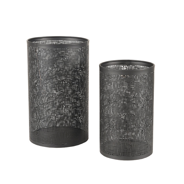 LABEL51 Kaarsenhouders - Zwart - Metaal - L van LABEL51 - laagste prijs offerte van PureWonen