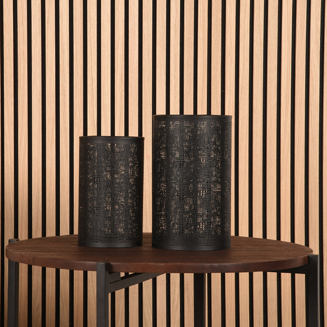 LABEL51 Kaarsenhouders - Zwart - Metaal - L van LABEL51 - laagste prijs offerte van PureWonen