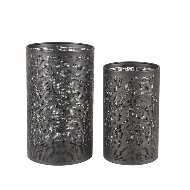 LABEL51 Kaarsenhouders - Zwart - Metaal - L van LABEL51 - laagste prijs offerte van PureWonen