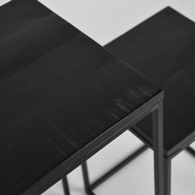 LABEL51 Bijzettafel Vintage - Zwart - Mangohout van LABEL51 - laagste prijs offerte van PureWonen