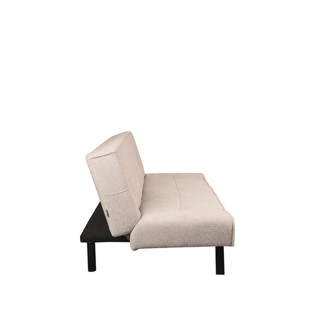 LABEL51 Slaapbank King - Naturel - Boucle - King | Zwarte Poot van LABEL51 – Luxe comfort op maat van PureWonen. Vraag naar de beste prijs.