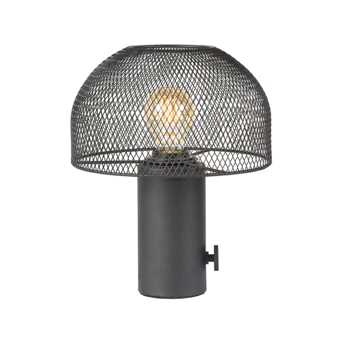 LABEL51 Tafellamp Fungo - Zwart - Metaal van LABEL51 – Luxe comfort op maat van PureWonen. Vraag naar de beste prijs.