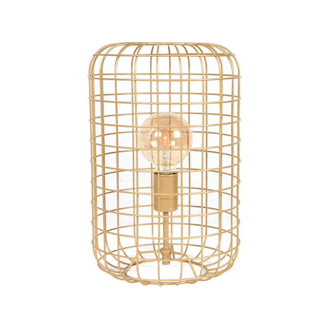 LABEL51 Tafellamp Solido - Goud - Metaal van LABEL51 – Luxe comfort op maat van PureWonen. Vraag naar de beste prijs.