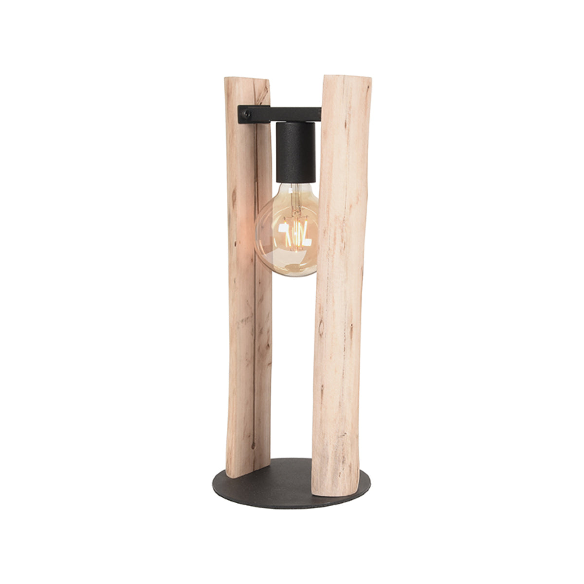 LABEL51 Tafellamp Woody - Naturel - Hout van LABEL51 – Luxe comfort op maat van PureWonen. Vraag naar de beste prijs.