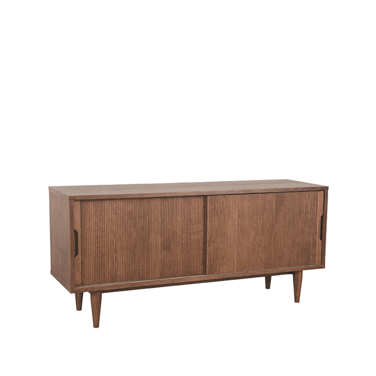 LABEL51 Tv-meubel Jule - Walnoot - Eiken - Tv-Meubel 130 cm van LABEL51 – Luxe comfort op maat van PureWonen. Vraag naar de beste prijs.