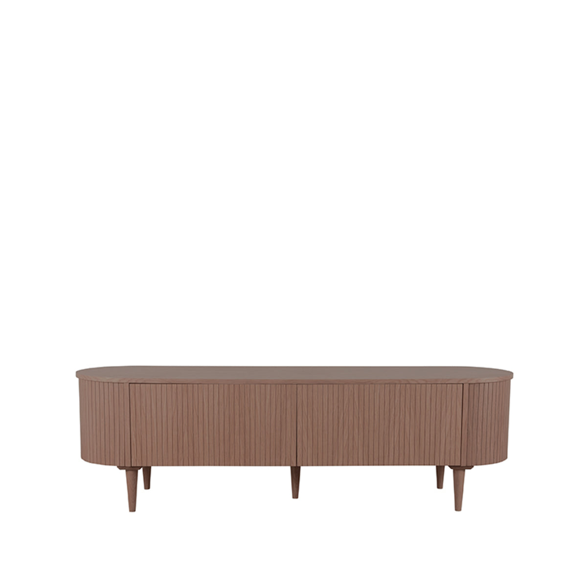 LABEL51 Tv-meubel Oliva - Walnoot - Eiken - Tv-Meubel 180 cm van LABEL51 – Luxe comfort op maat van PureWonen. Vraag naar de beste prijs.
