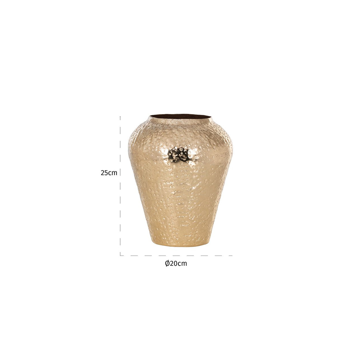 Vaas Megan klein (Gold) van Richmond Interiors – Luxe comfort op maat van PureWonen. Vraag naar de beste prijs.