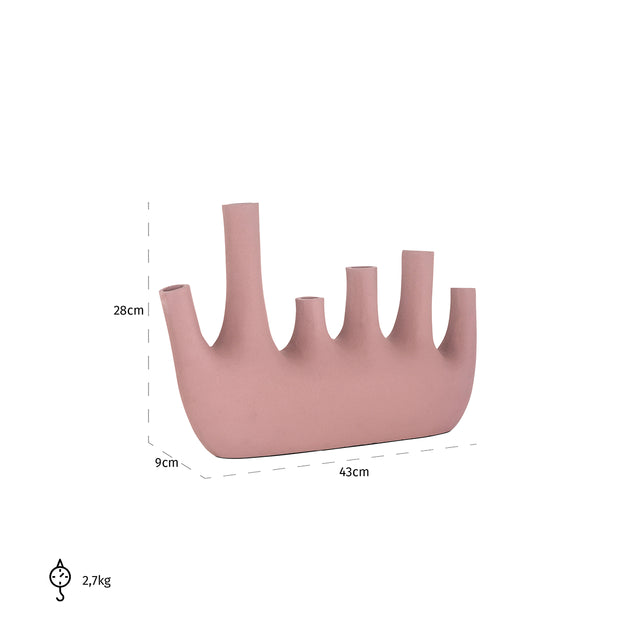 Vaas Jody groot (Pink) van Richmond Interiors – Luxe comfort op maat van PureWonen. Vraag naar de beste prijs.