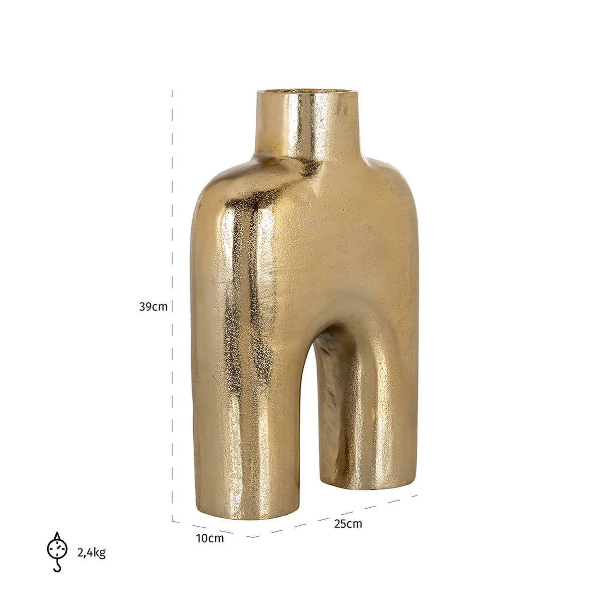 Vaas Marley XL (Gold) van Richmond Interiors – Luxe comfort op maat van PureWonen. Vraag naar de beste prijs.