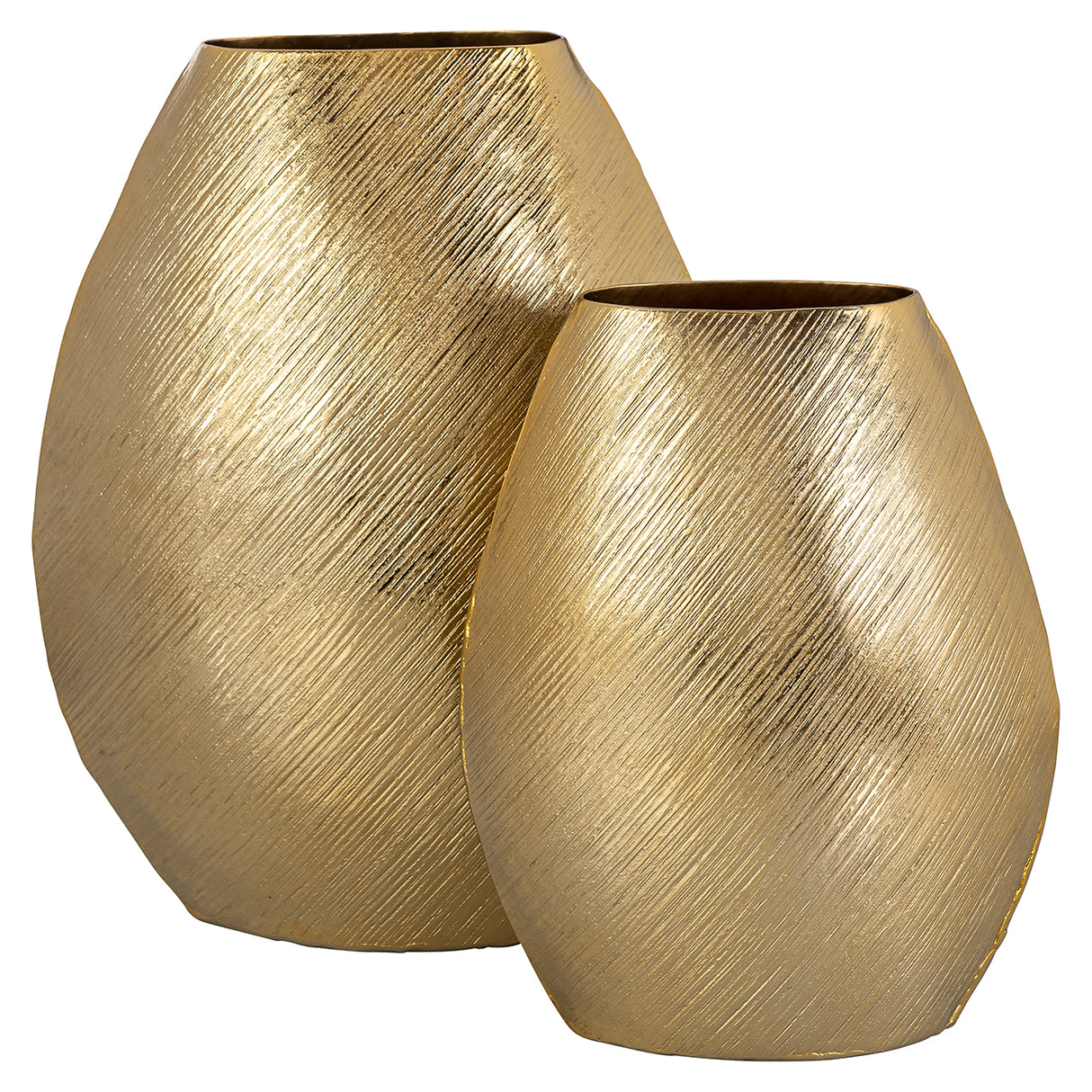 Vaas Evey groot (Gold) van Richmond Interiors – Luxe comfort op maat van PureWonen. Vraag naar de beste prijs.