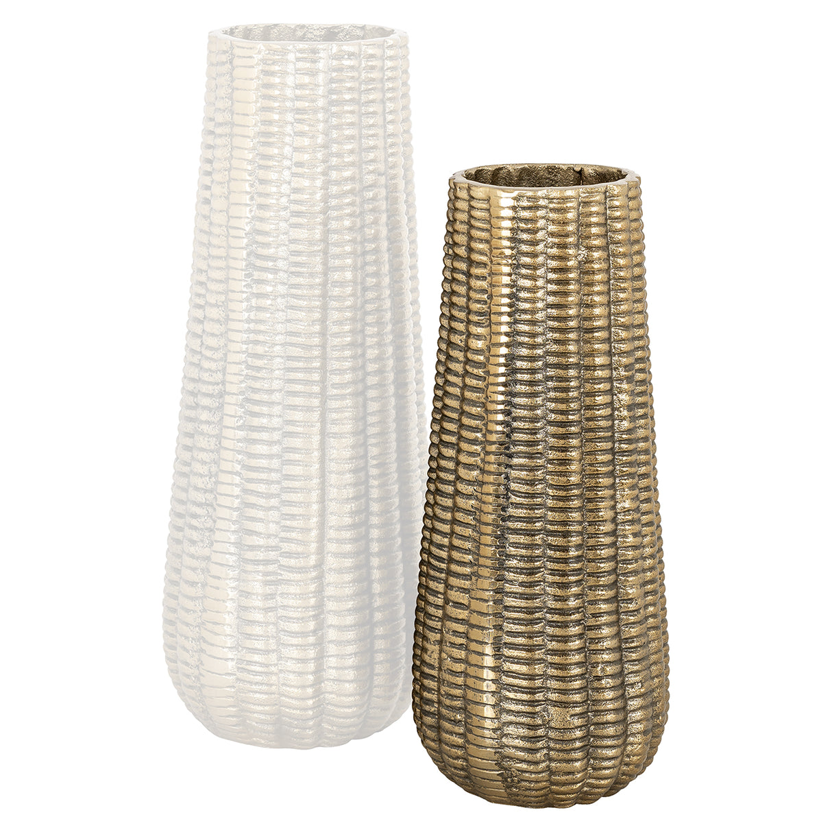 Vaas Loran klein (Brushed Gold) van Richmond Interiors – Luxe comfort op maat van PureWonen. Vraag naar de beste prijs.