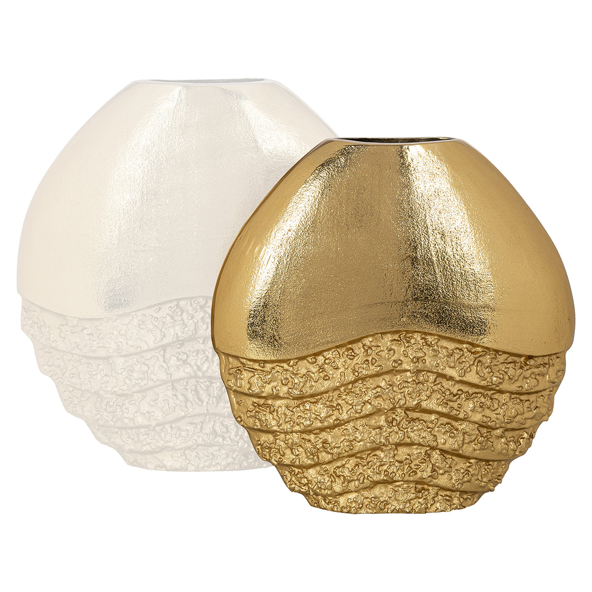 Vaas Roxy klein (Gold) van Richmond Interiors – Luxe comfort op maat van PureWonen. Vraag naar de beste prijs.