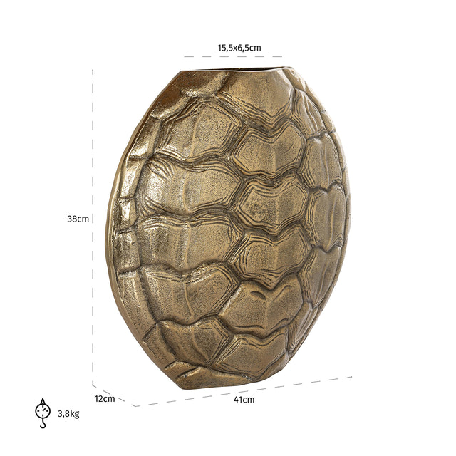 Vaas Lena (Brushed Gold) van Richmond Interiors – Luxe comfort op maat van PureWonen. Vraag naar de beste prijs.