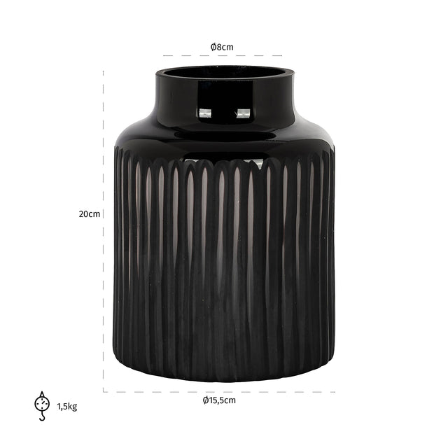 Vaas Malin klein van Richmond Interiors – Luxe comfort op maat van PureWonen. Vraag naar de beste prijs.