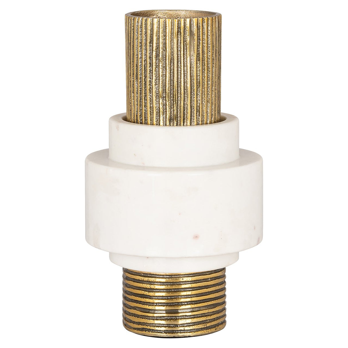 Vaas Kai shiny brass (Gold) van Richmond Interiors – Luxe comfort op maat van PureWonen. Vraag naar de beste prijs.