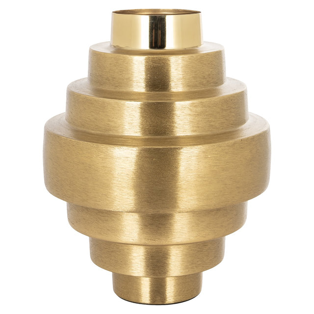 Vaas Akelei goud (Gold) van Richmond Interiors – Luxe comfort op maat van PureWonen. Vraag naar de beste prijs.