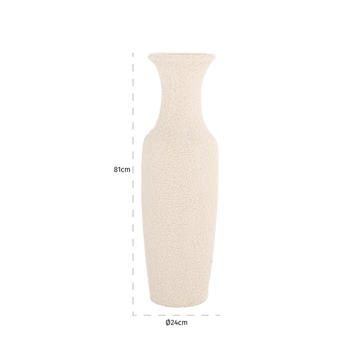 Vaas Fluffy klein (White) van Richmond Interiors – Luxe comfort op maat van PureWonen. Vraag naar de beste prijs.