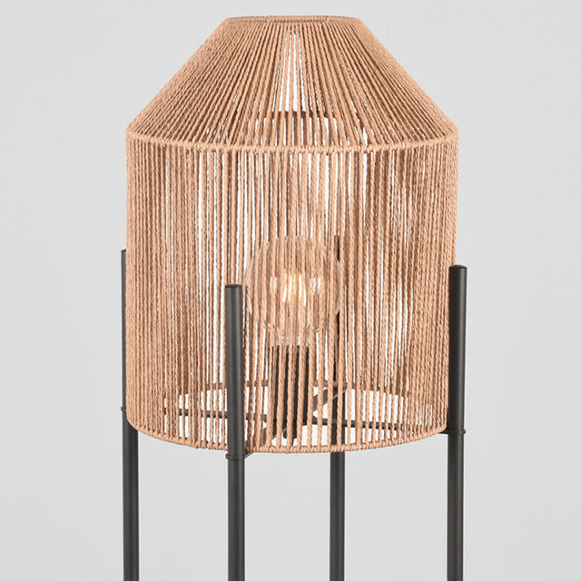 LABEL51 Vloerlamp Ibiza - Naturel - Jute van LABEL51 – Luxe comfort op maat van PureWonen. Vraag naar de beste prijs.