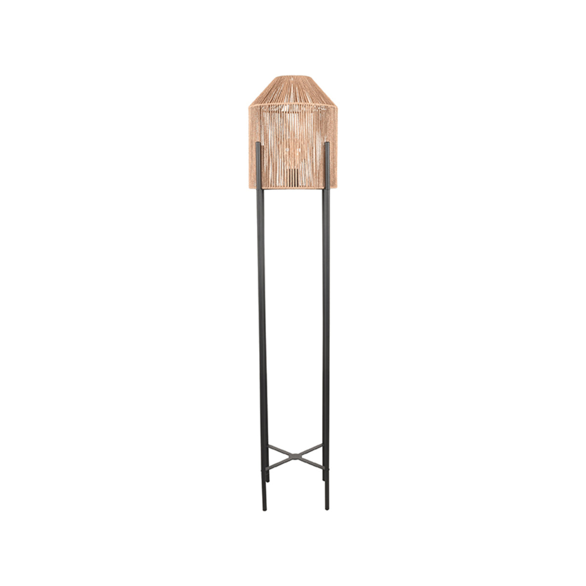 LABEL51 Vloerlamp Ibiza - Naturel - Jute van LABEL51 – Luxe comfort op maat van PureWonen. Vraag naar de beste prijs.