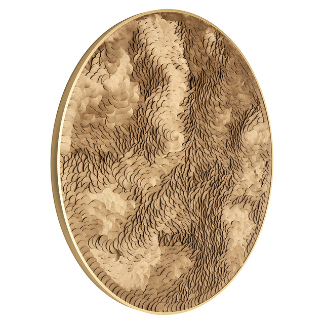 Wall art Bloom (Gold) van Richmond Interiors – Luxe comfort op maat van PureWonen. Vraag naar de beste prijs.