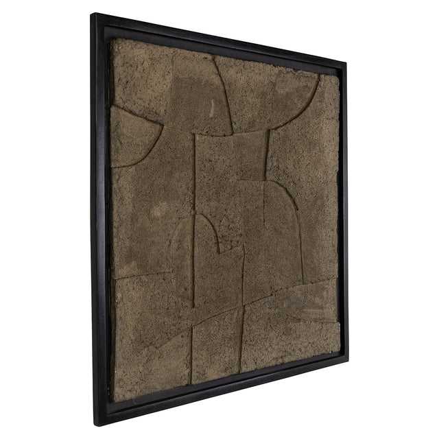 Wall art Phoebe olive (Olive) van Richmond Interiors - laagste prijs offerte van PureWonen