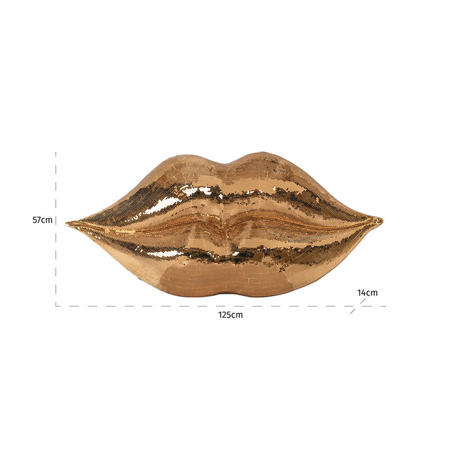 Wall art Donja (Gold) van Richmond Interiors – Luxe comfort op maat van PureWonen. Vraag naar de beste prijs.