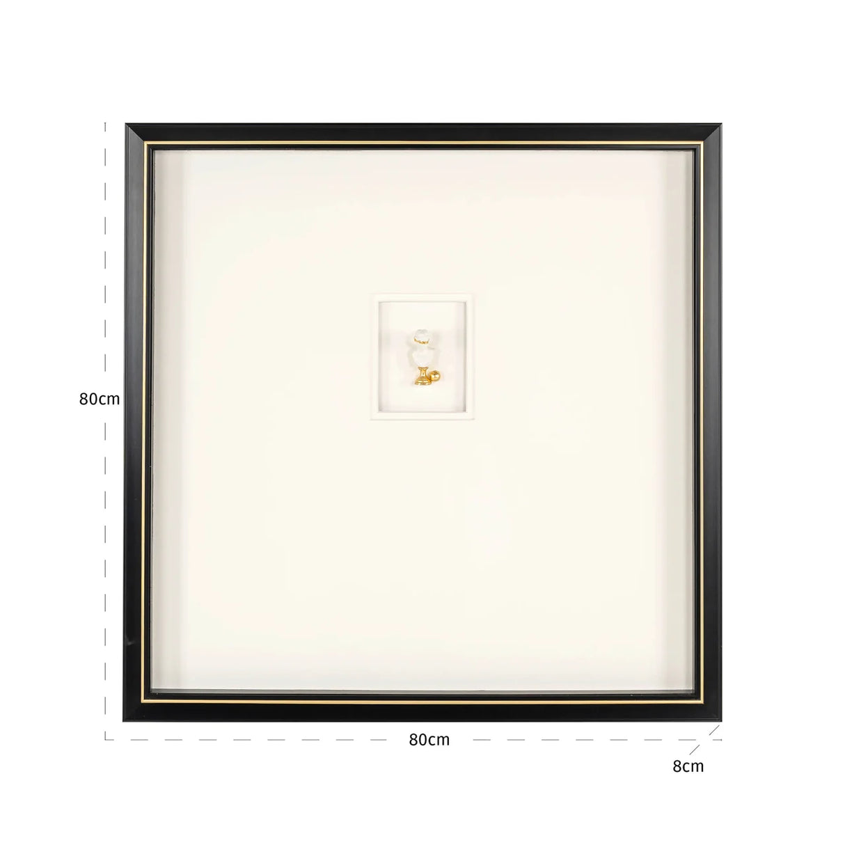 Wall art Hanna black/white