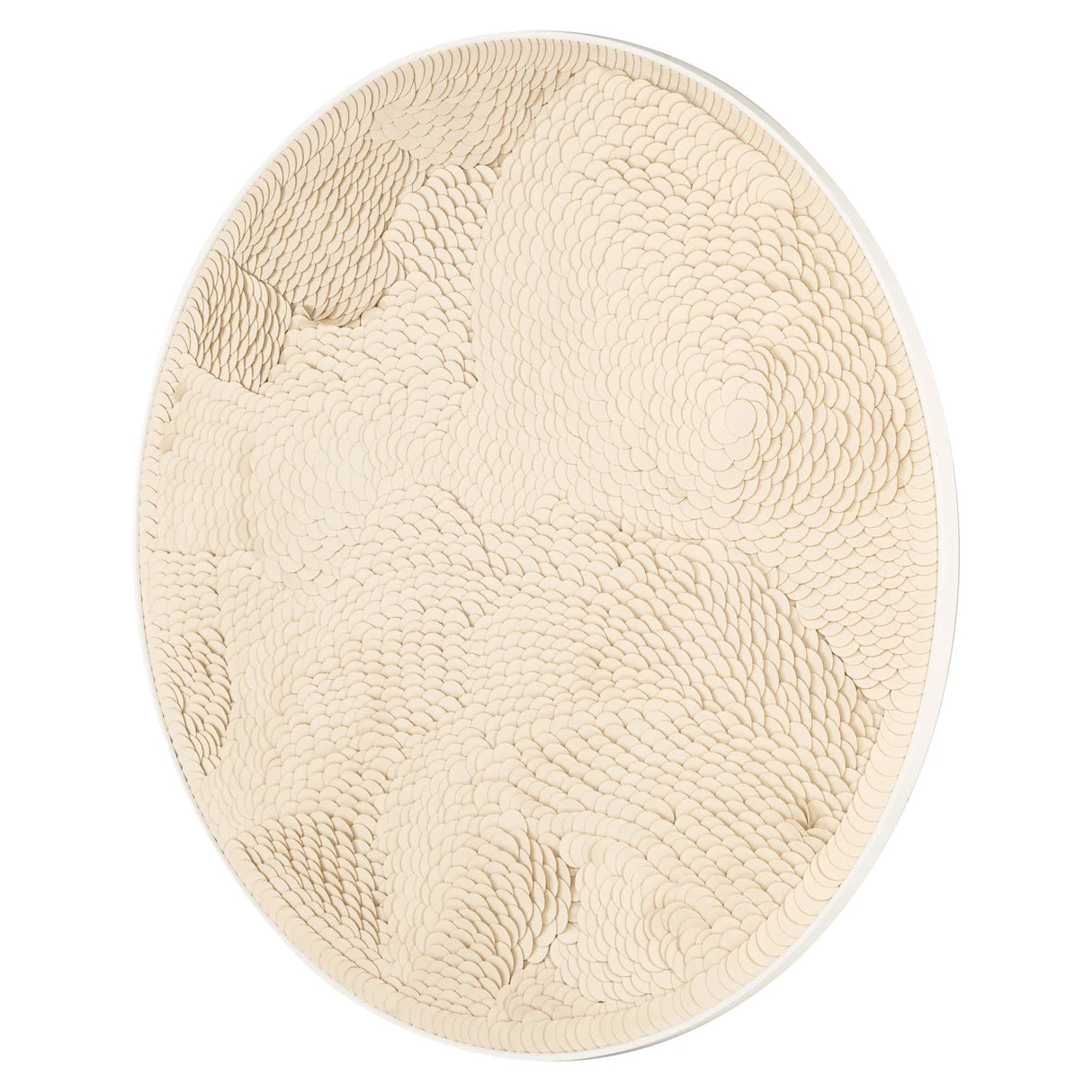 Wall art Flow white