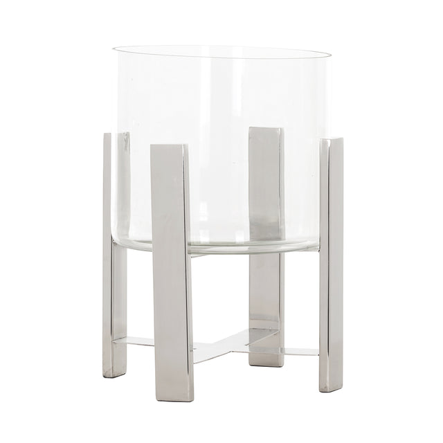 Windlicht Tiko zilver (Silver) van Richmond Interiors – Luxe comfort op maat van PureWonen. Vraag naar de beste prijs.