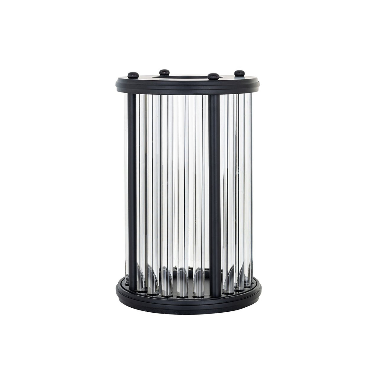 Windlicht Faey zwart groot (Black) van Richmond Interiors – Luxe comfort op maat van PureWonen. Vraag naar de beste prijs.