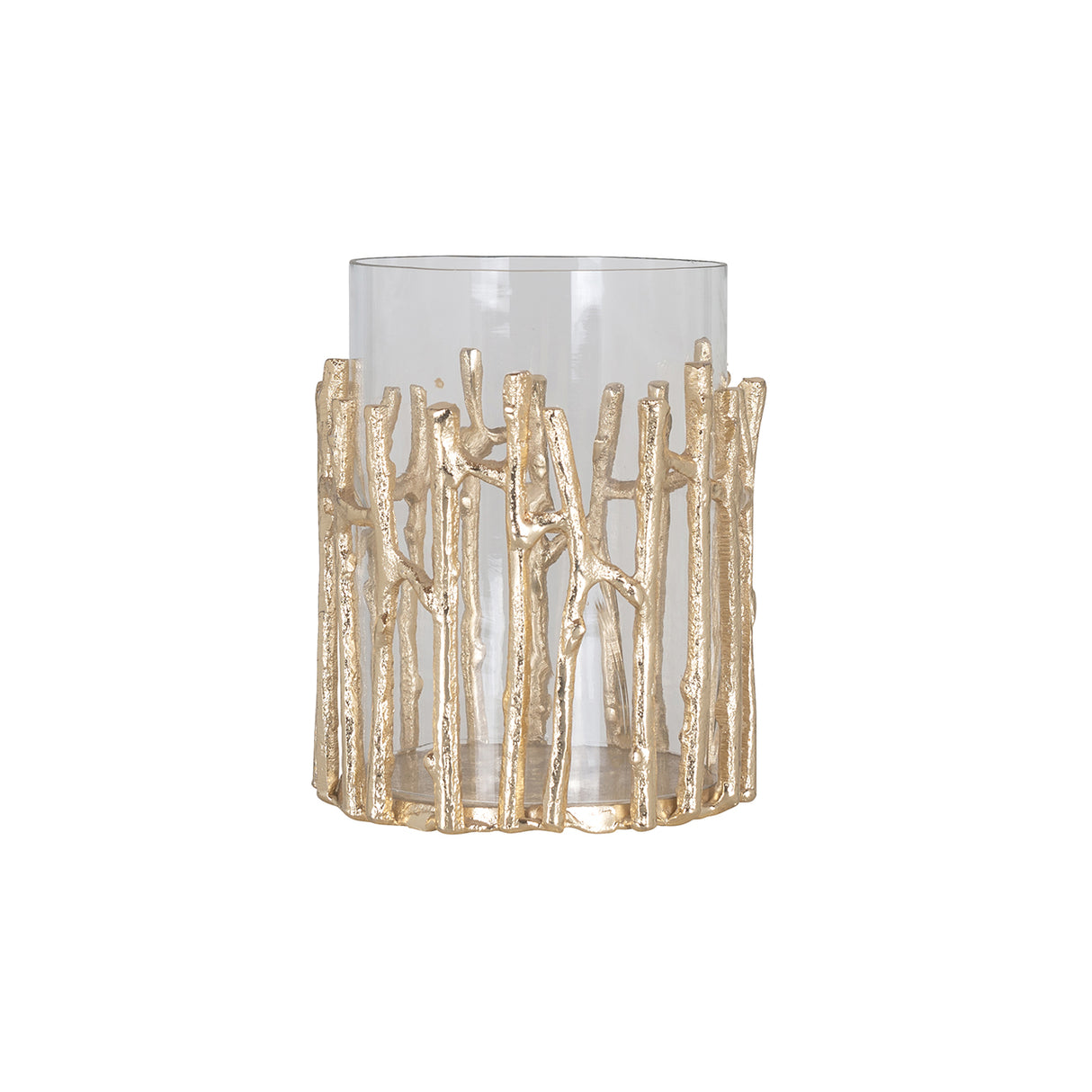 Windlicht Loretta klein (Gold) van Richmond Interiors – Luxe comfort op maat van PureWonen. Vraag naar de beste prijs.