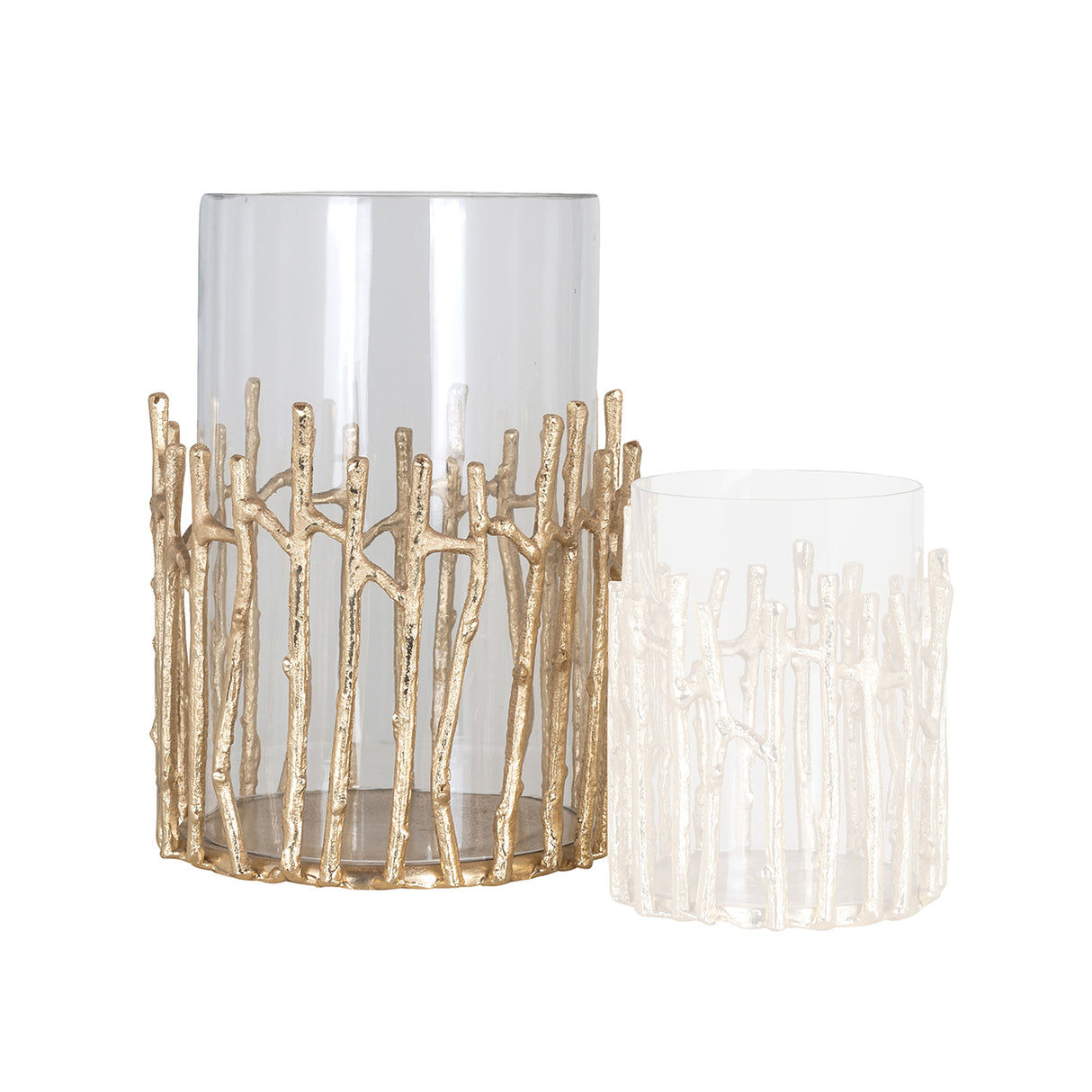 Windlicht Loretta groot (Gold) van Richmond Interiors – Luxe comfort op maat van PureWonen. Vraag naar de beste prijs.