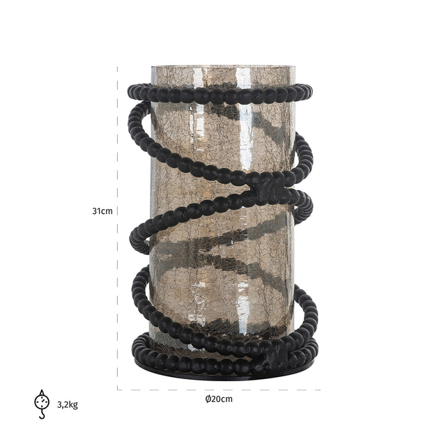 Windlicht Edison van Richmond Interiors – Luxe comfort op maat van PureWonen. Vraag naar de beste prijs.