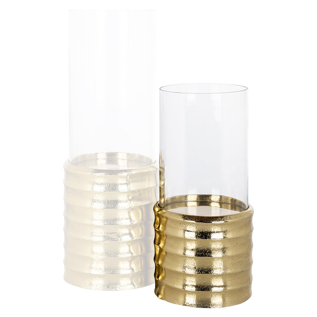 Windlicht Bodil klein (Gold) van Richmond Interiors – Luxe comfort op maat van PureWonen. Vraag naar de beste prijs.