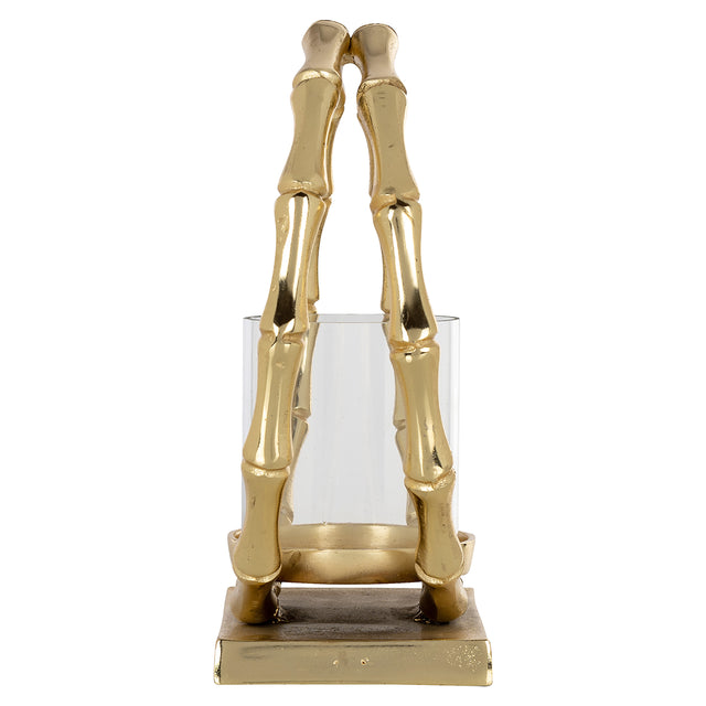 Windlicht Merlyn klein (Gold) van Richmond Interiors – Luxe comfort op maat van PureWonen. Vraag naar de beste prijs.