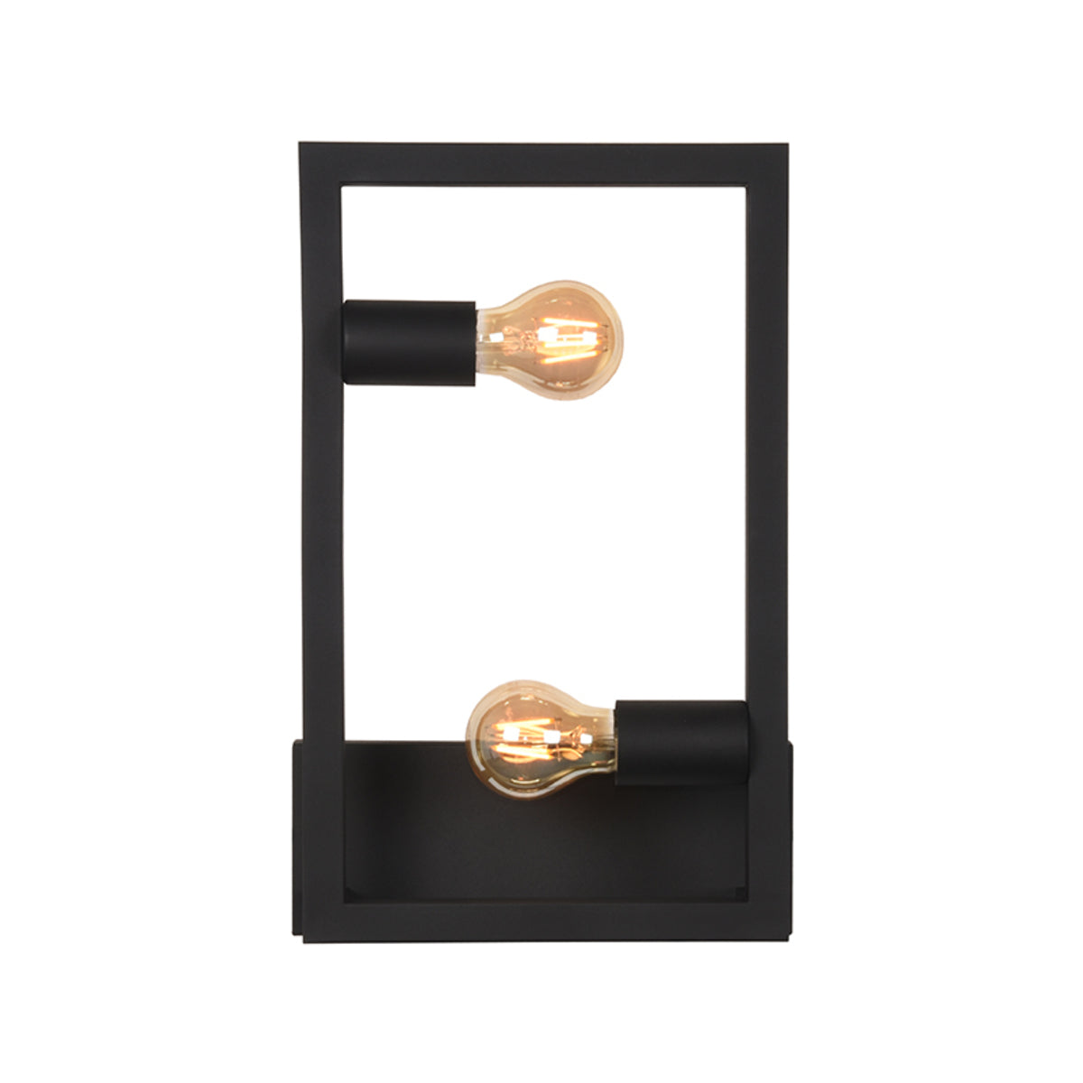 LABEL51 Wandlamp Quadrato - Zwart - Metaal van LABEL51 – Luxe comfort op maat van PureWonen. Vraag naar de beste prijs.