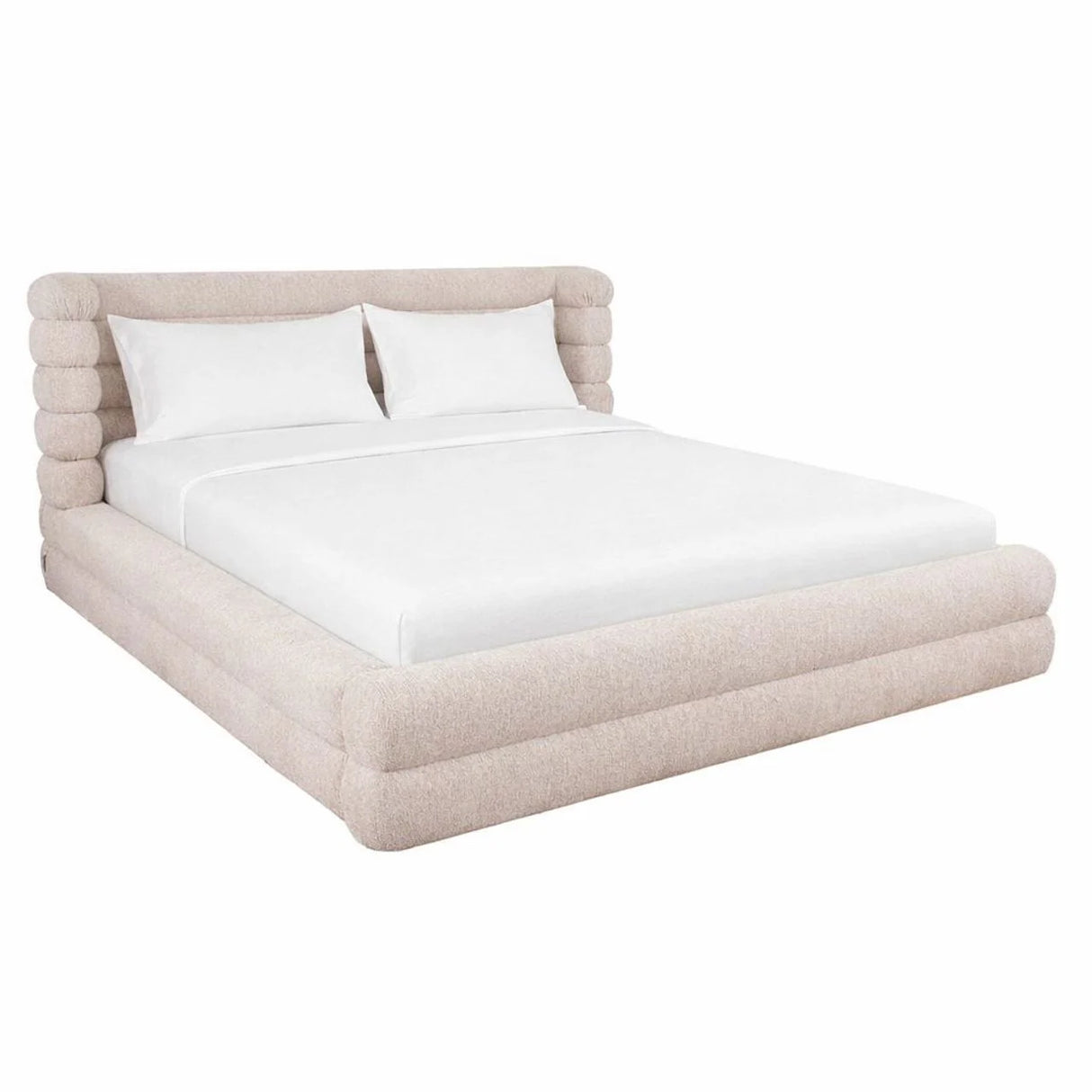 Bed Obidis natural linear 180x210 with storage van Richmond Interiors – Luxe comfort op maat van PureWonen. Vraag naar de beste prijs.