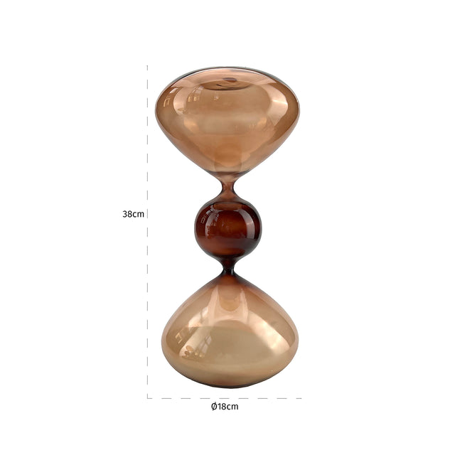 Zandloper Elba groot (Brown) van Richmond Interiors – Luxe comfort op maat van PureWonen. Vraag naar de beste prijs.