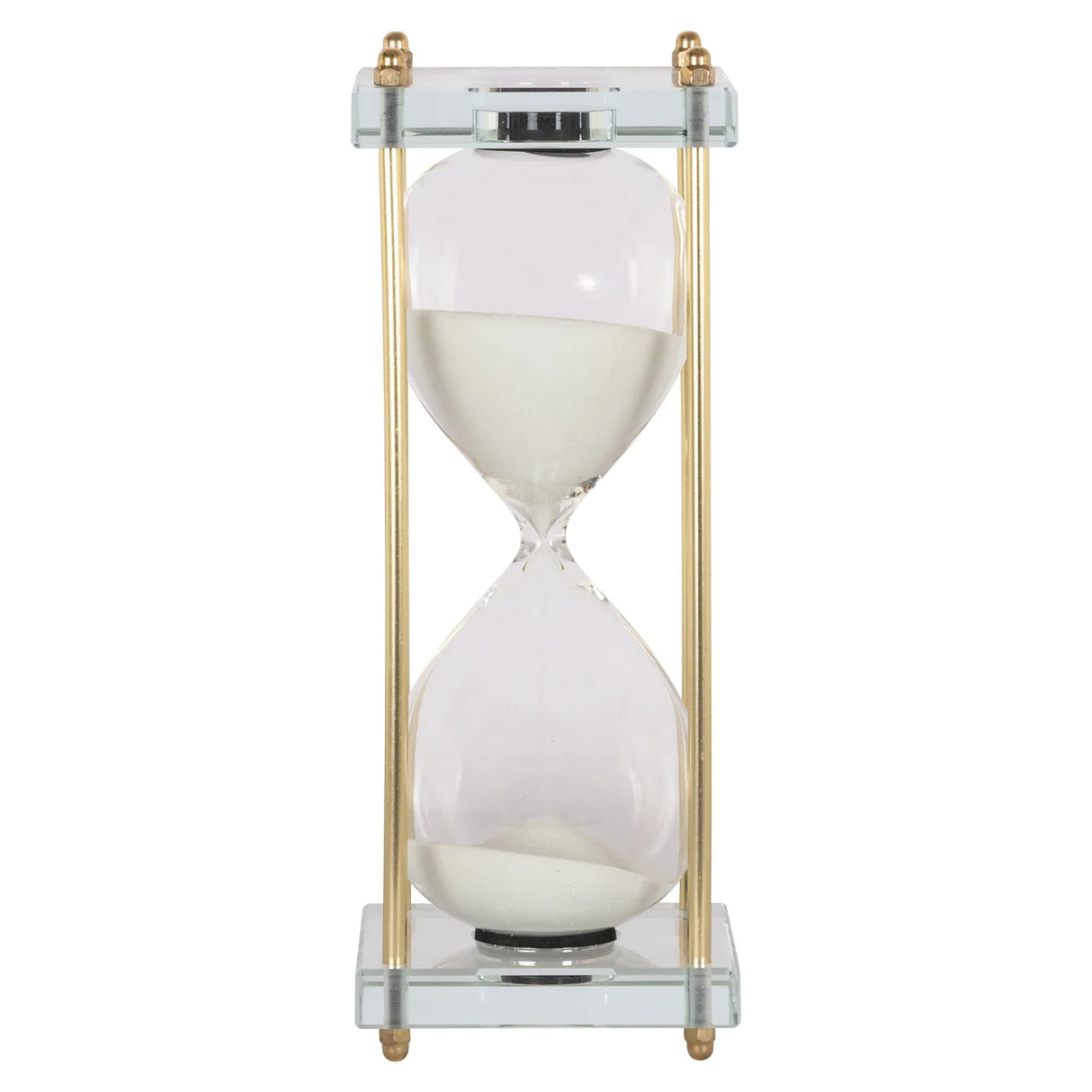 Decoratief object Gigi gold hourglass