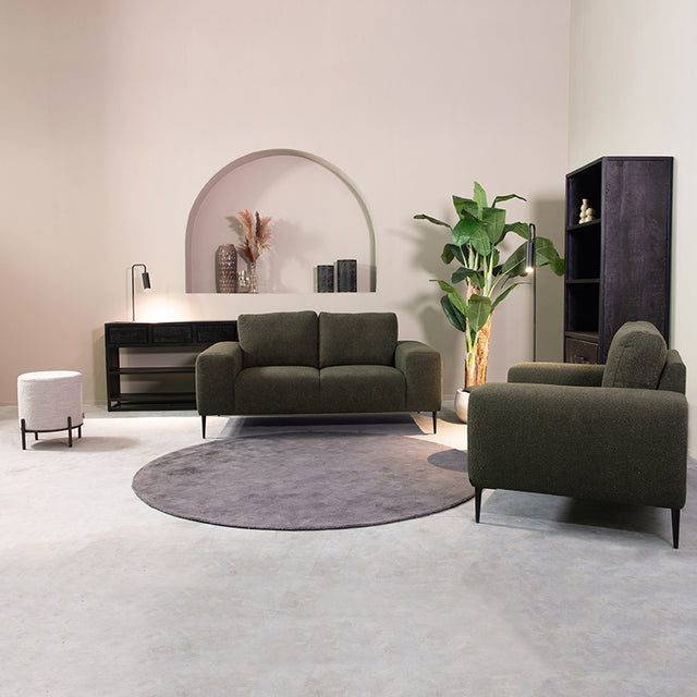 LABEL51 Bank Ferraro - Hunter - Boucle - 2-Zits van LABEL51 – Luxe comfort op maat van PureWonen. Vraag naar de beste prijs.