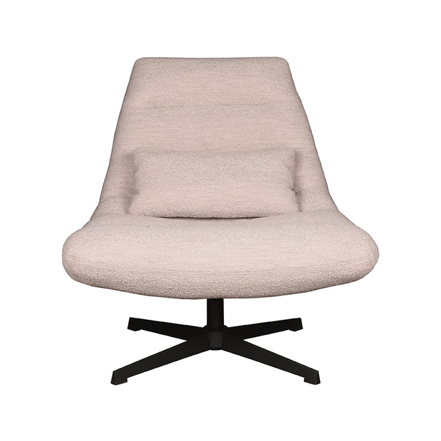 LABEL51 Fauteuil Nox - Naturel - Boucle van LABEL51 – Luxe comfort op maat van PureWonen. Vraag naar de beste prijs.