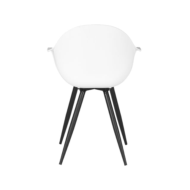 LABEL51 Eetkamerstoel Luca - Wit - Kunststof van LABEL51 - laagste prijs offerte van PureWonen